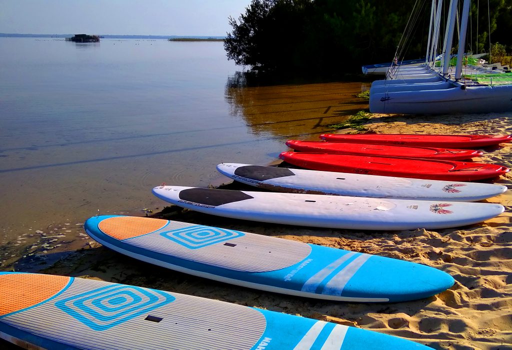 matos paddle Location de paddle lac de Biscarrosse