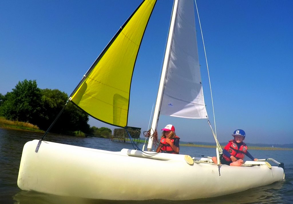 cata kid Catamaran enfants stage de catamarans